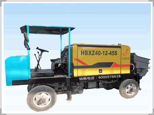 HBXZ40-12-45S行走式混凝土輸送泵（推薦）